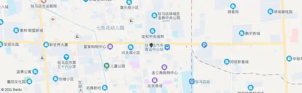 驻马店纱厂北区_公交站地图_驻马店公交_妙搜公交查询2025