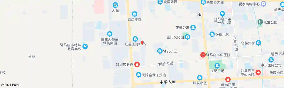 驻马店市委家属院_公交站地图_驻马店公交_妙搜公交查询2025
