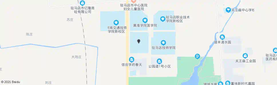 驻马店财经学校_公交站地图_驻马店公交_妙搜公交查询2025