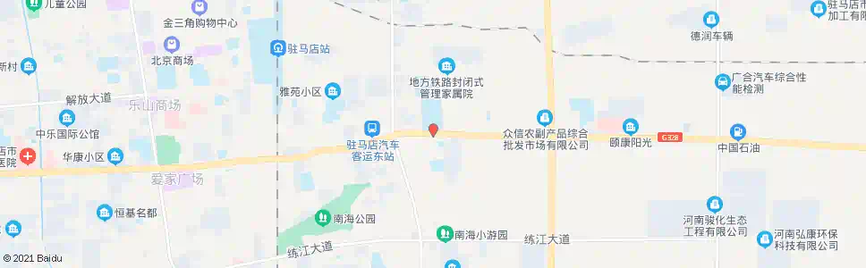 驻马店交通技校_公交站地图_驻马店公交_妙搜公交查询2025