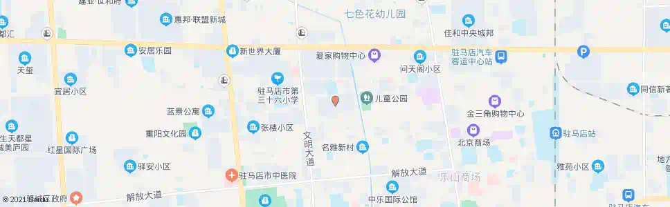 驻马店驿城新村_公交站地图_驻马店公交_妙搜公交查询2025
