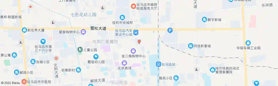 驻马店方远电脑学校_公交站地图_驻马店公交_妙搜公交查询2025