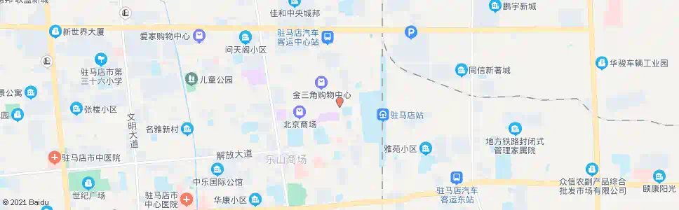驻马店风光市场东门_公交站地图_驻马店公交_妙搜公交查询2025