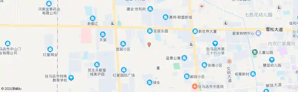 驻马店第二中学_公交站地图_驻马店公交_妙搜公交查询2025