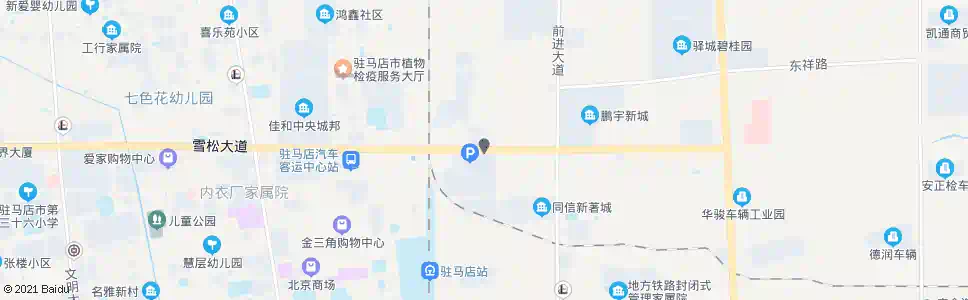 驻马店豪德贸易广场_公交站地图_驻马店公交_妙搜公交查询2025