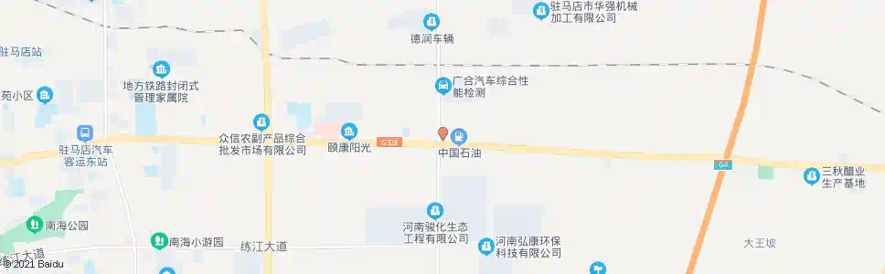 驻马店伟翔公交驾校_公交站地图_驻马店公交_妙搜公交查询2025
