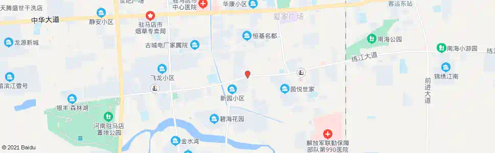 驻马店练江路口_公交站地图_驻马店公交_妙搜公交查询2025