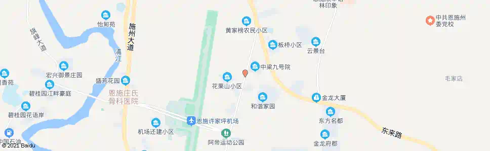 恩施华家坪_公交站地图_恩施公交_妙搜公交查询2025