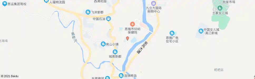 恩施六角亭_公交站地图_恩施公交_妙搜公交查询2025