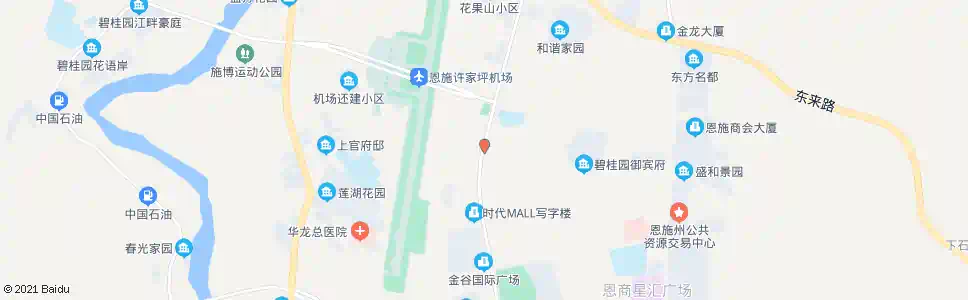 恩施水田坝_公交站地图_恩施公交_妙搜公交查询2025