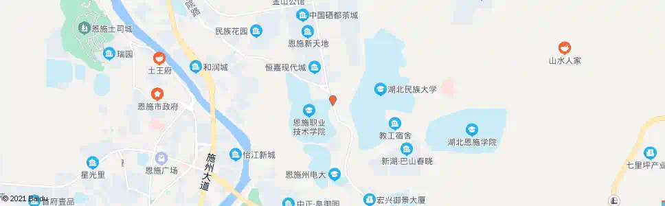 恩施恩施职院_公交站地图_恩施公交_妙搜公交查询2025