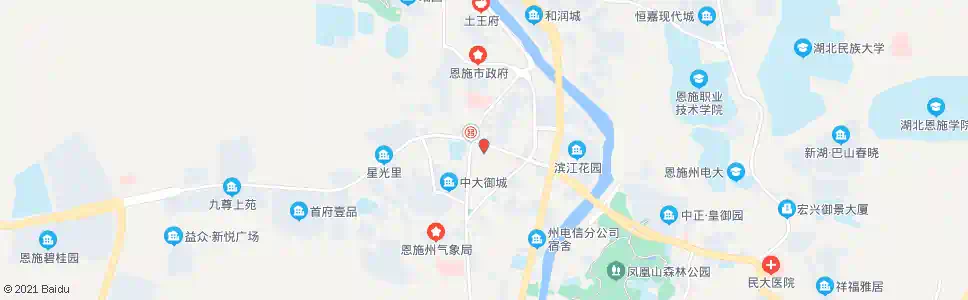 恩施土桥广场_公交站地图_恩施公交_妙搜公交查询2025