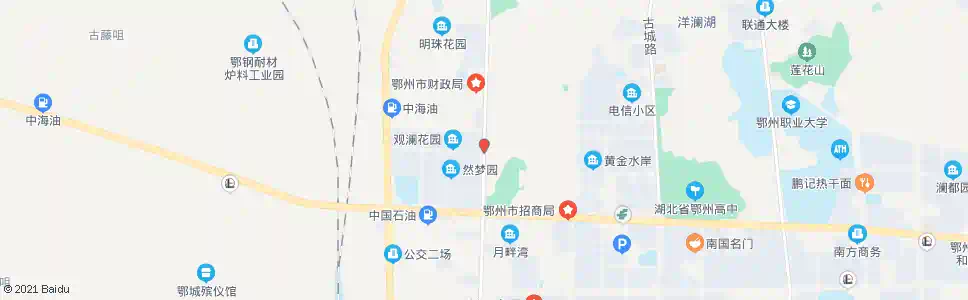 鄂州观澜花园_公交站地图_鄂州公交_妙搜公交查询2025