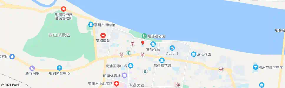 鄂州新民街小学_公交站地图_鄂州公交_妙搜公交查询2025