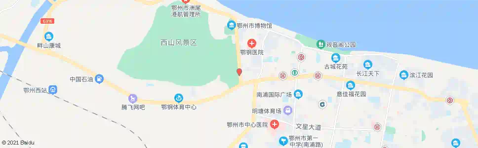 鄂州西山车站_公交站地图_鄂州公交_妙搜公交查询2025