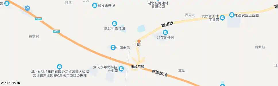 鄂州高新大道五角塘_公交站地图_鄂州公交_妙搜公交查询2025