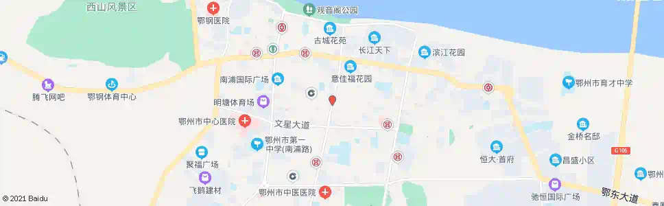 鄂州古城中路_公交站地图_鄂州公交_妙搜公交查询2025