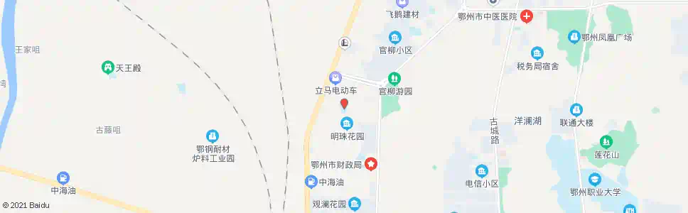 鄂州五里墩小学_公交站地图_鄂州公交_妙搜公交查询2025