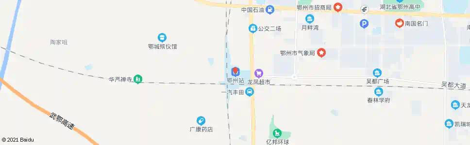 鄂州吴都车站_公交站地图_鄂州公交_妙搜公交查询2025
