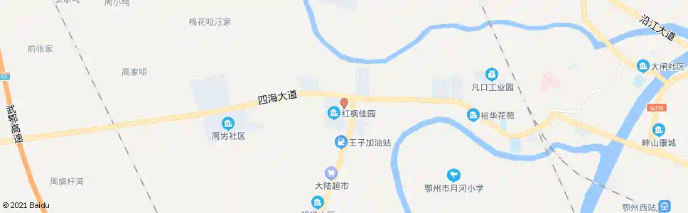 鄂州樊口街办_公交站地图_鄂州公交_妙搜公交查询2025