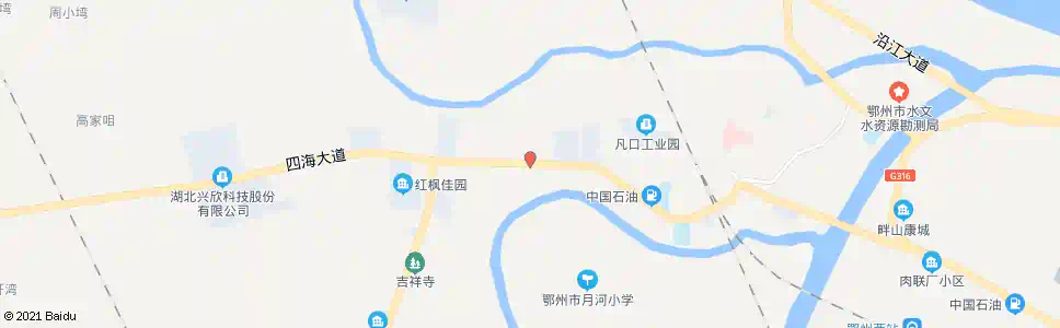 鄂州樊口旭光村_公交站地图_鄂州公交_妙搜公交查询2025