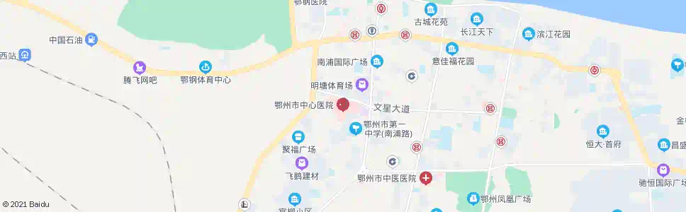 鄂州市一医院_公交站地图_鄂州公交_妙搜公交查询2025