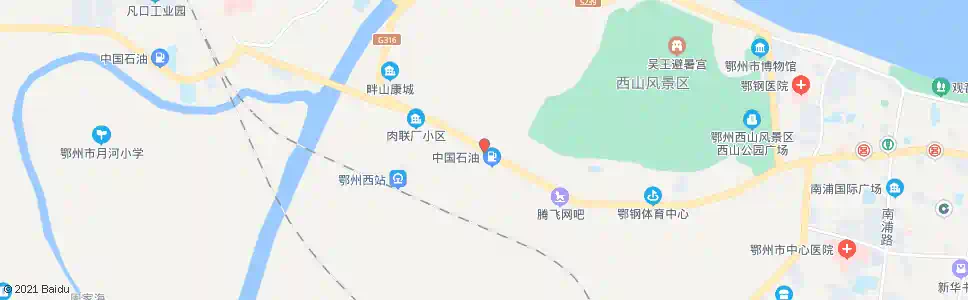 鄂州水泥厂学校_公交站地图_鄂州公交_妙搜公交查询2025