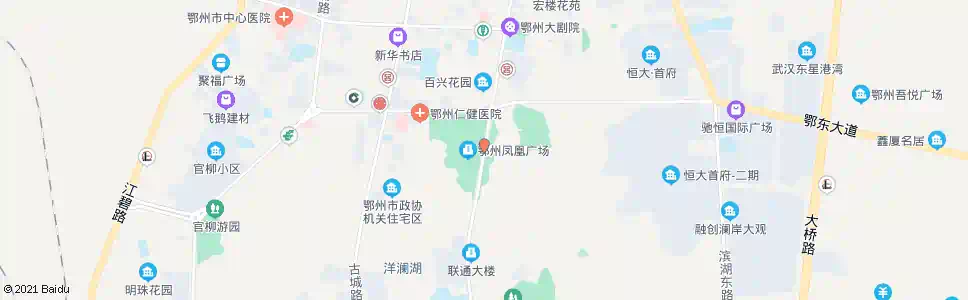 鄂州凤凰广场_公交站地图_鄂州公交_妙搜公交查询2025
