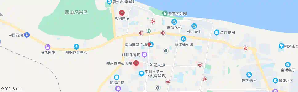 鄂州南浦北路_公交站地图_鄂州公交_妙搜公交查询2025