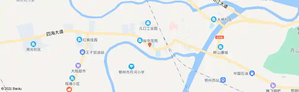 鄂州月河桥_公交站地图_鄂州公交_妙搜公交查询2025