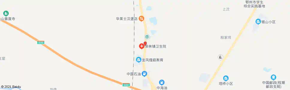 鄂州泽林小学_公交站地图_鄂州公交_妙搜公交查询2025