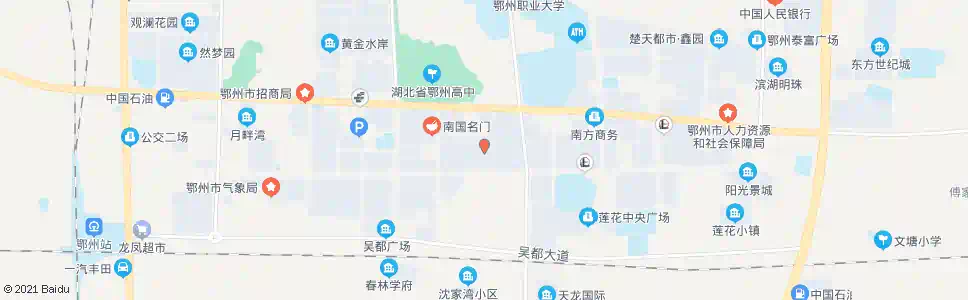 鄂州洋澜国际康城东_公交站地图_鄂州公交_妙搜公交查询2025