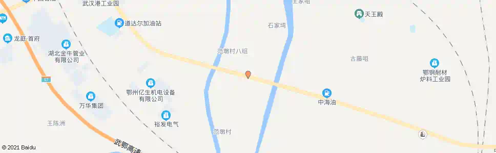 鄂州范墩_公交站地图_鄂州公交_妙搜公交查询2025