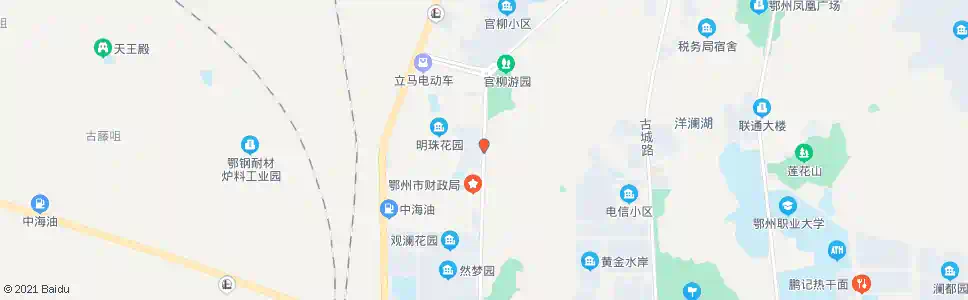 鄂州花园小区_公交站地图_鄂州公交_妙搜公交查询2025