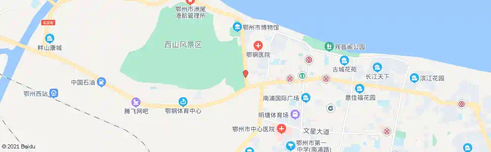 鄂州广山车站_公交站地图_鄂州公交_妙搜公交查询2025