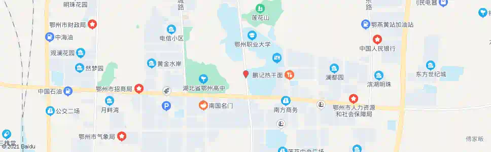 鄂州鄂州职大东区_公交站地图_鄂州公交_妙搜公交查询2025