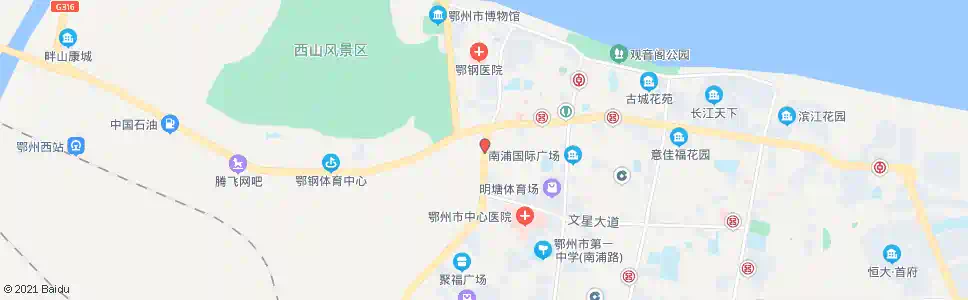 鄂州邮政局_公交站地图_鄂州公交_妙搜公交查询2025