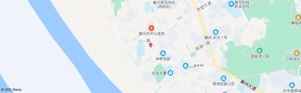 黄冈十字街_公交站地图_黄冈公交_妙搜公交查询2025