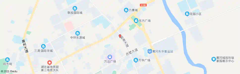 黄冈市交警支队_公交站地图_黄冈公交_妙搜公交查询2025