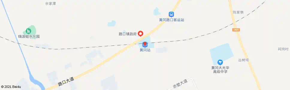 黄冈市电大_公交站地图_黄冈公交_妙搜公交查询2025