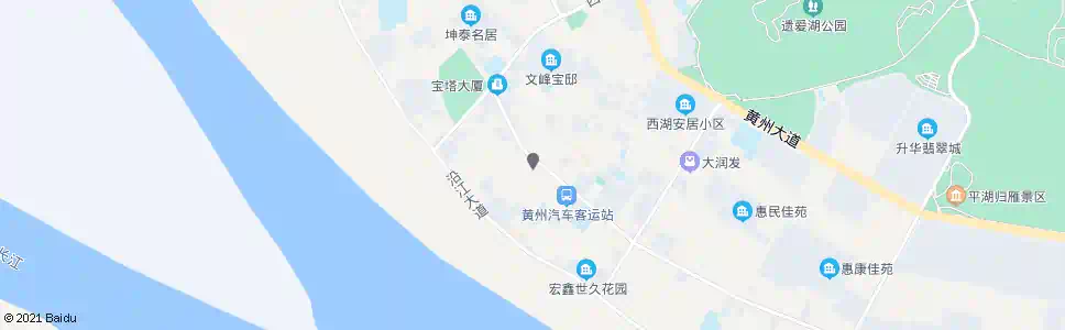 黄冈马狮商厦_公交站地图_黄冈公交_妙搜公交查询2025