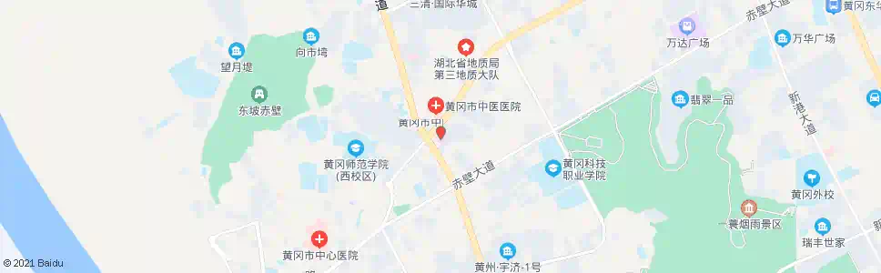 黄冈七一商场_公交站地图_黄冈公交_妙搜公交查询2025