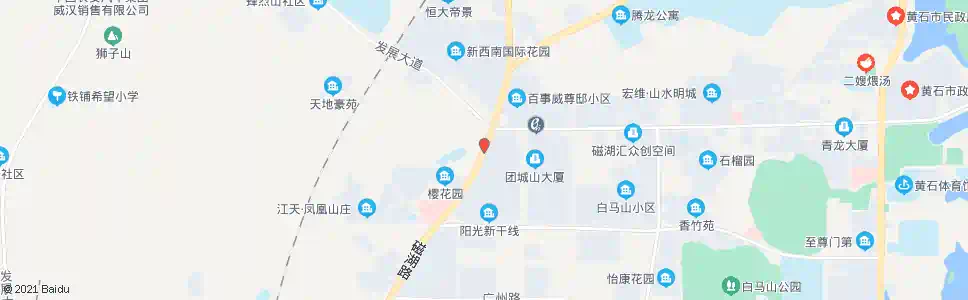 黄石肖铺_公交站地图_黄石公交_妙搜公交查询2025
