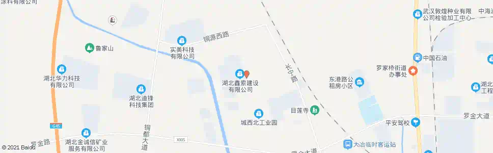 黄石大冶山力板带北门_公交站地图_黄石公交_妙搜公交查询2025