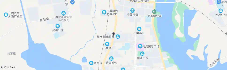 黄石广厦花园_公交站地图_黄石公交_妙搜公交查询2025