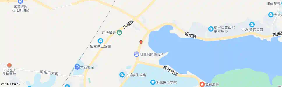 黄石饶家垄_公交站地图_黄石公交_妙搜公交查询2025