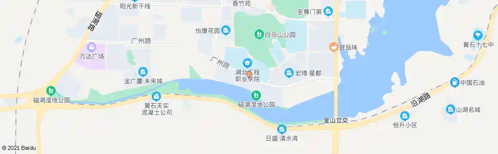 黄石广州路口(广州路)_公交站地图_黄石公交_妙搜公交查询2025