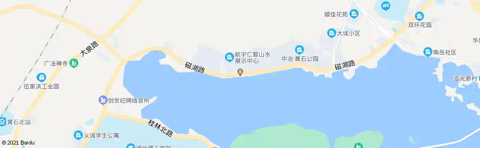 黄石仁智山水_公交站地图_黄石公交_妙搜公交查询2025