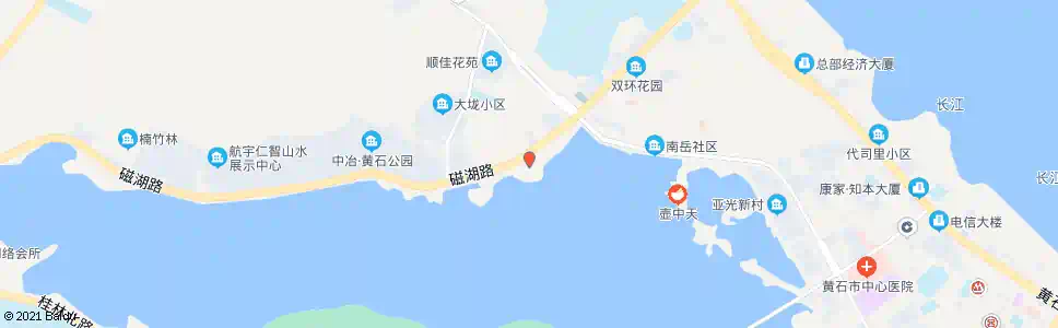 黄石桂花广场(磁湖路)_公交站地图_黄石公交_妙搜公交查询2025