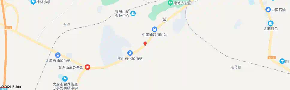 黄石金锣路(临时停靠)_公交站地图_黄石公交_妙搜公交查询2025